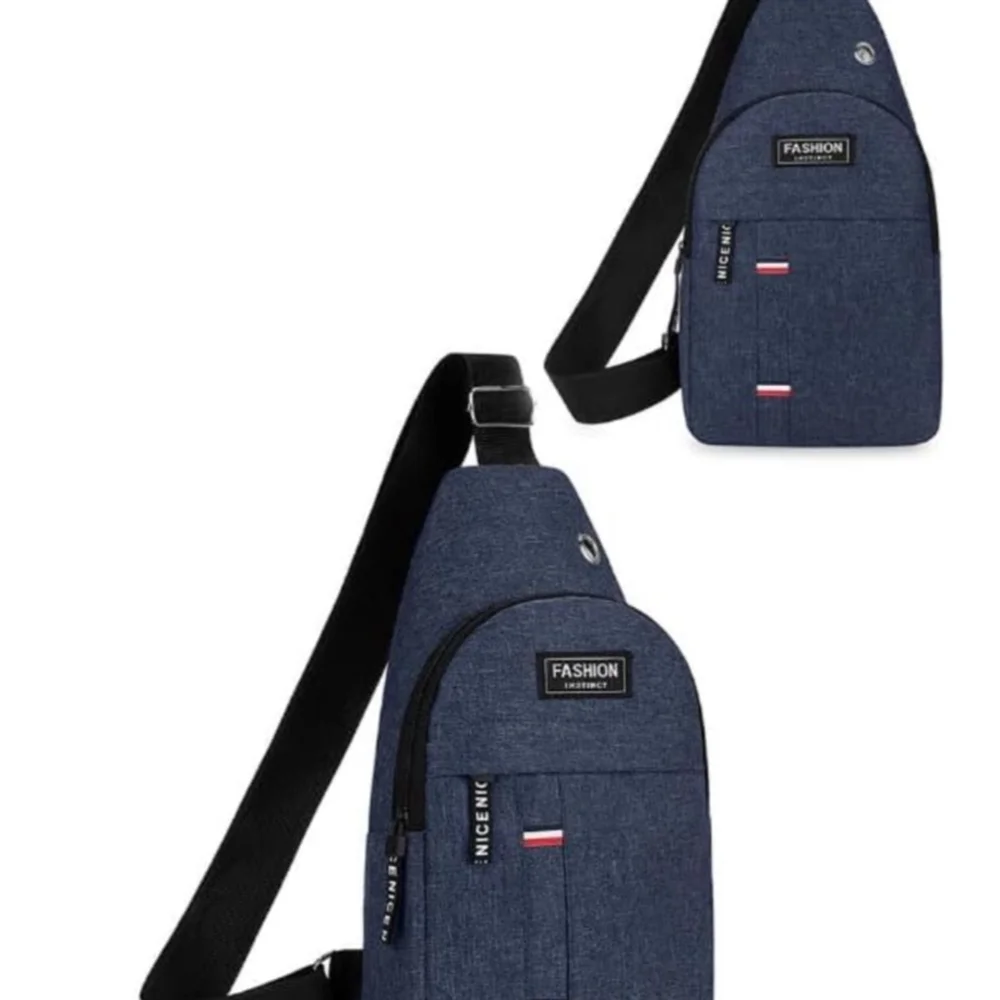 Fashion Instinct Blue Crossbody Sling Bag/Backpack. Aprox. 12x 6.5 x 3.5” NWT